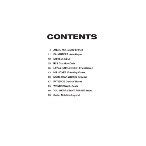 More Than Words and 9 More Acoustic Hits