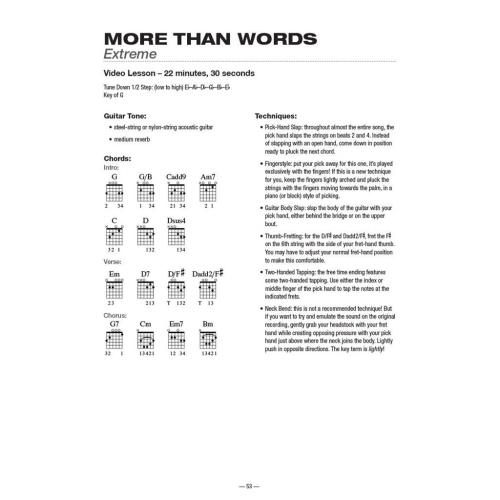 More Than Words and 9 More Acoustic Hits