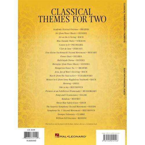 Classical Themes for Two : Trumpet