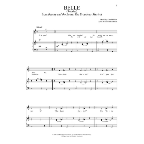 Disney Ingénue Songbook