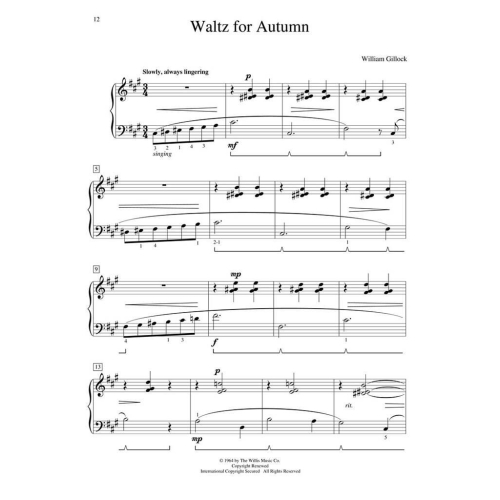 Gillock, William - Accent On The Seasons