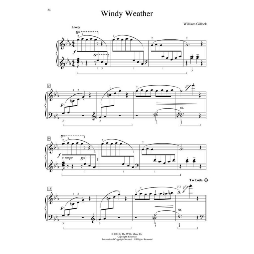 Gillock, William - Accent On The Seasons