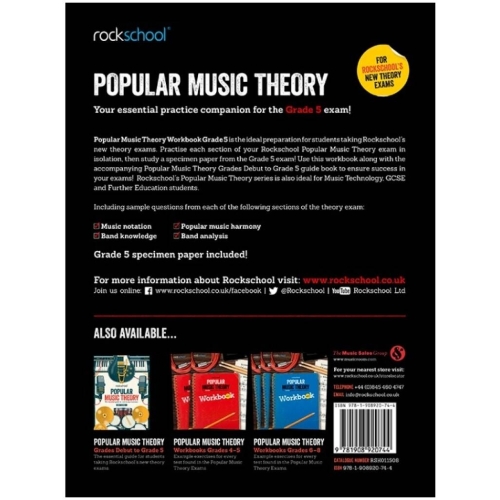 Rockschool: Popular Music Theory Workbook Grade 5
