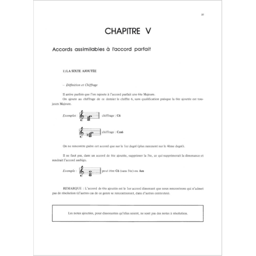 Couleau, Jean-Pierre - Traité d' Harmonie du Jazz - Volume 1