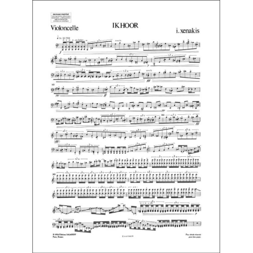 Xenakis, Iannis - Ikhoor