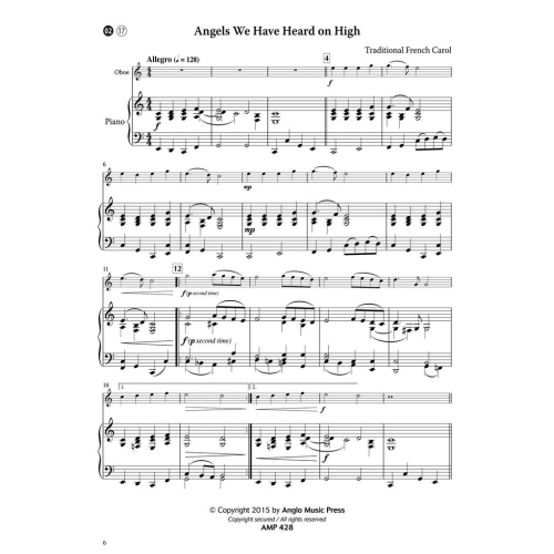 15 Intermediate Christmas Carols