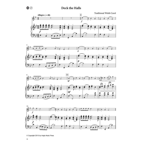 15 Intermediate Christmas Carols