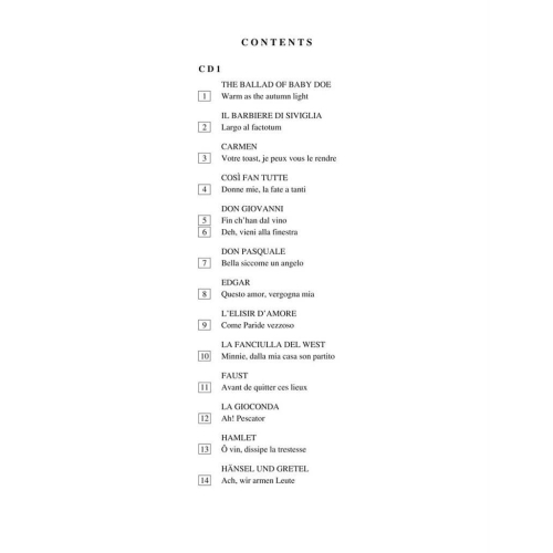 Arias for Baritone