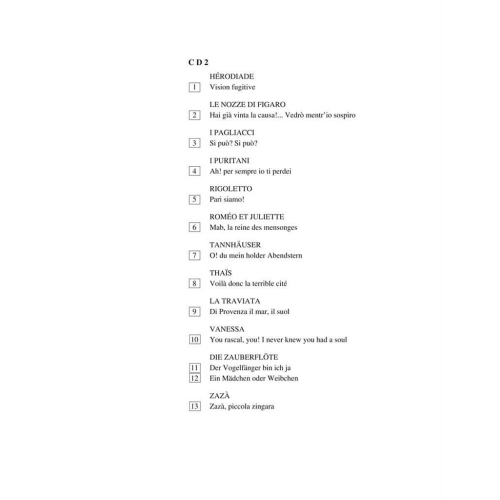 Arias for Baritone