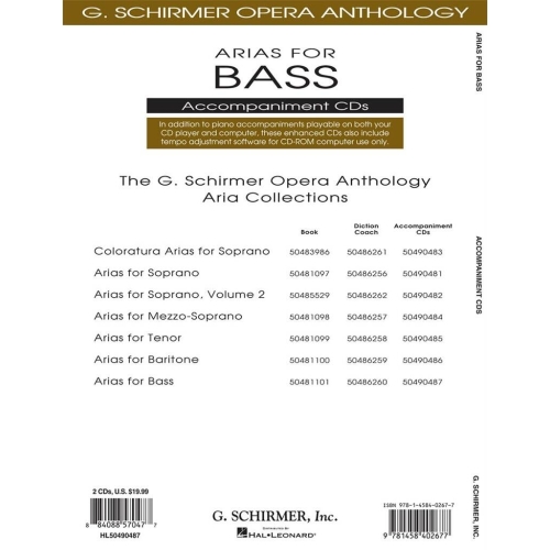 Arias for Bass