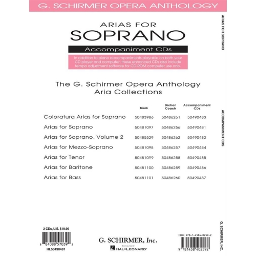 Arias for Soprano