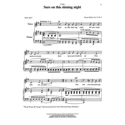 15 American Art Songs