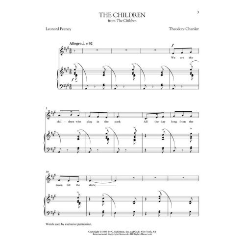 American Art Songs for the Progressing Singer