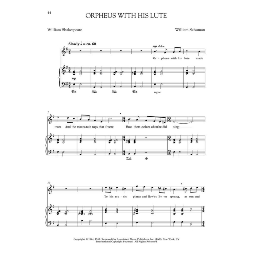 American Art Songs for the Progressing Singer