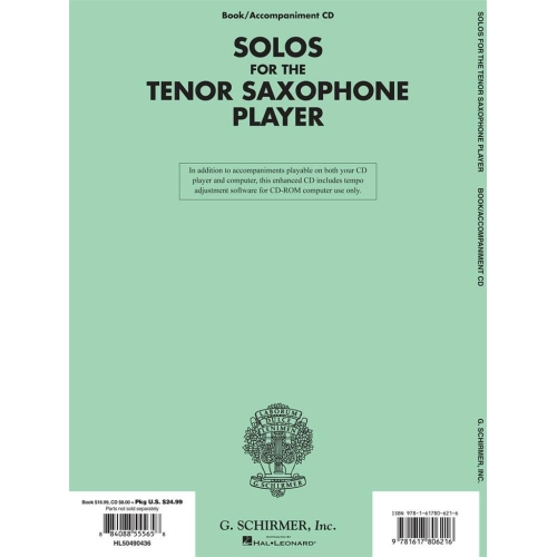 Solos for the Tenor Saxophone Player