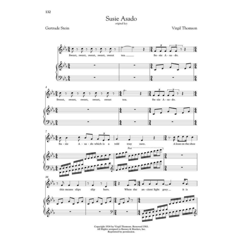 Virgil Thomson - Collected Songs