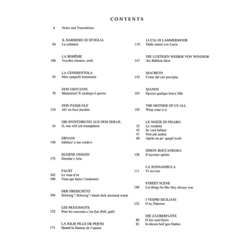 Arias for Bass