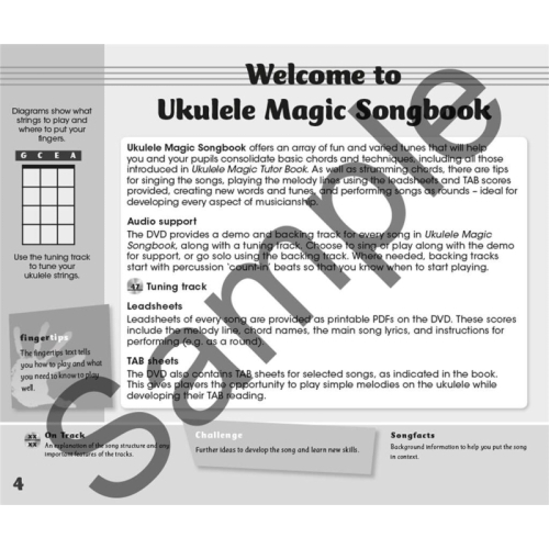 Ukulele Magic - Ukulele Magic Songbook