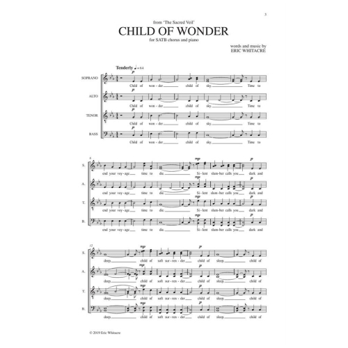 Whitacre, Eric - Child of Wonder