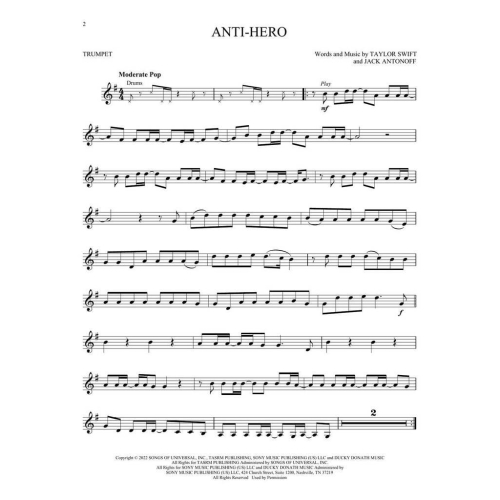 11 Top Hits for Trumpet