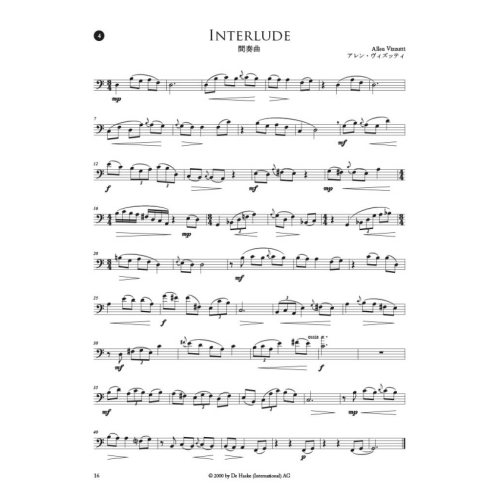 Melodic Studies for Trombone