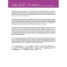 Melodic Studies for Trombone