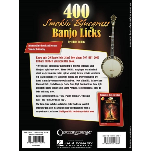 400 Smokin' Bluegrass Banjo Licks