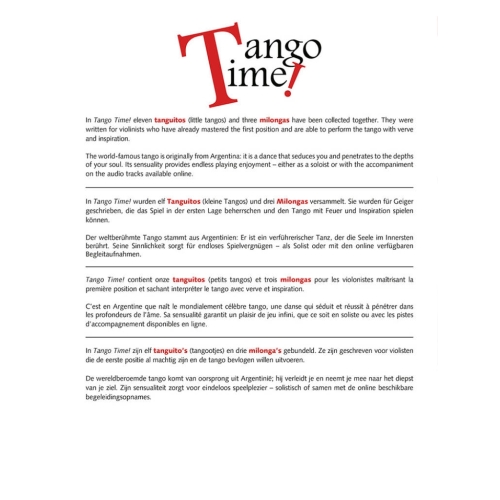 Mees, Myriam - Tango Time!