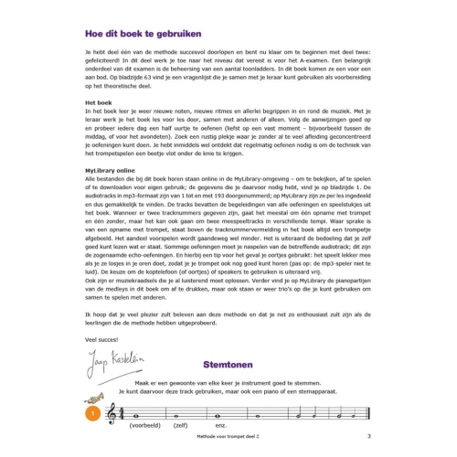 Kastelein, Jaap - Easy Steps 2 trompet