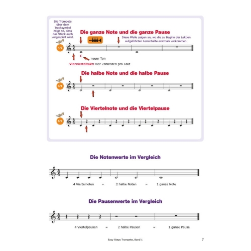 Kastelein, Jaap - Easy Steps 1 Trompete (DE)