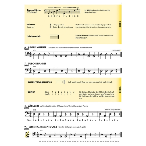 Essential Elements für Streicher - Kontrabass