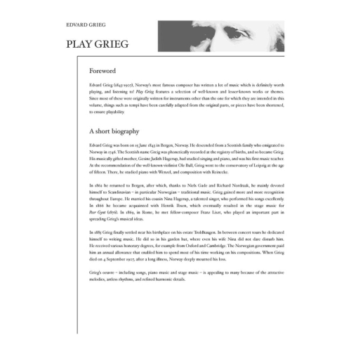 Play Grieg