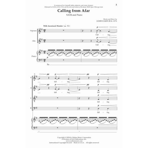 Eakin, James - Calling from Afar