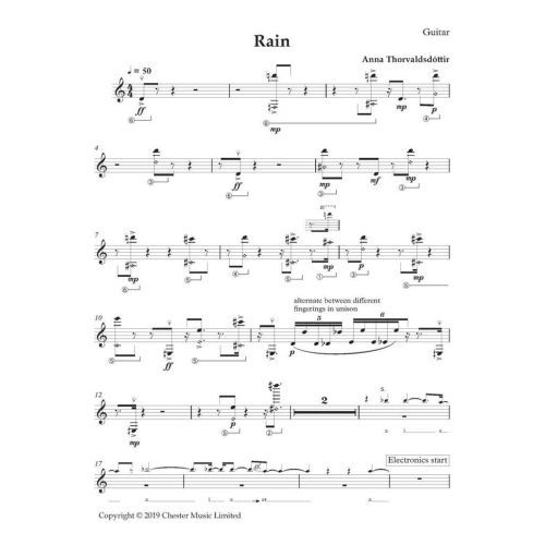 Thorvaldsdottir, Anna - Rain