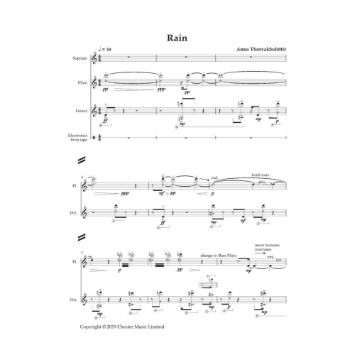 Thorvaldsdottir, Anna - Rain