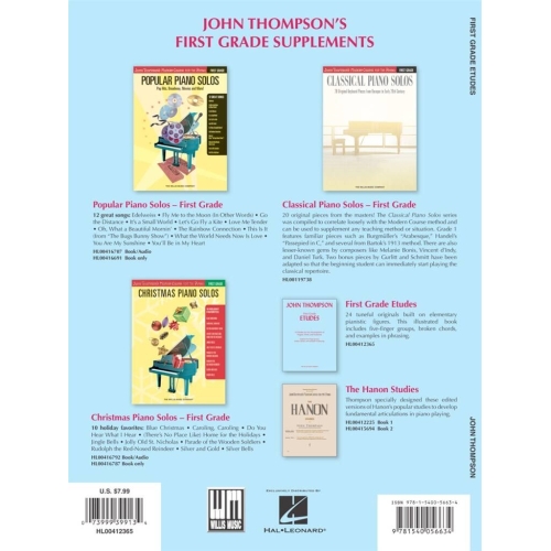 Thompson, John - First Grade Etudes