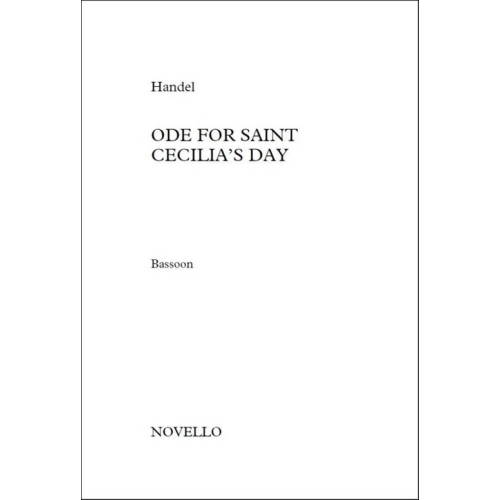 Ode For Saint Cecilia's Day