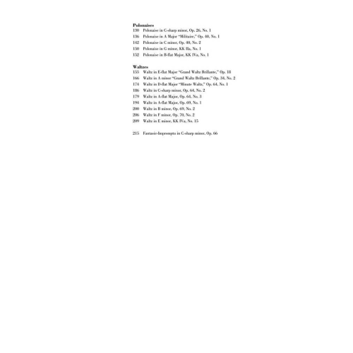 Chopin Piano Music