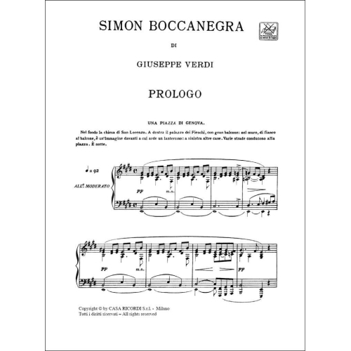 Verdi, Giuseppe - Simon Boccanegra