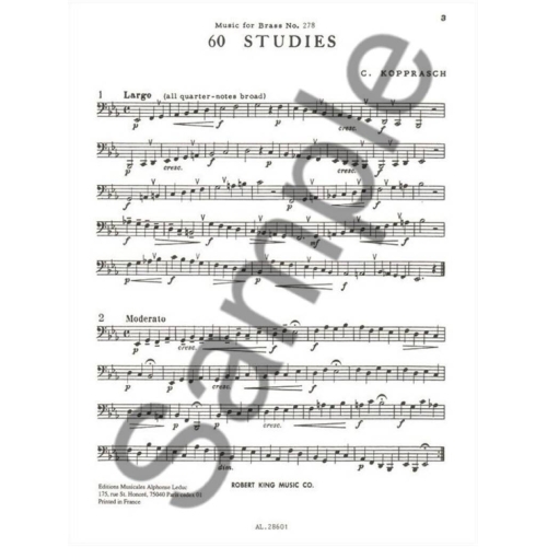 Kopprasch, George - 60 Selected Studies