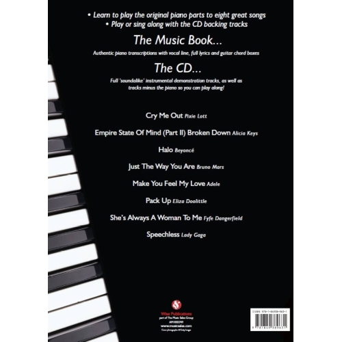 Play Piano With: Lady Gaga, Adele, Alicia Keys etc