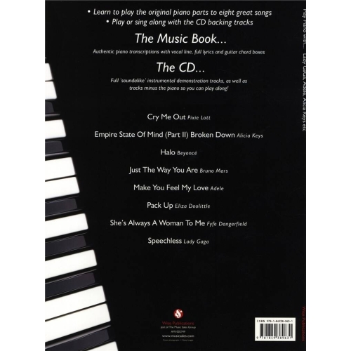 Play Piano With: Lady Gaga, Adele, Alicia Keys etc