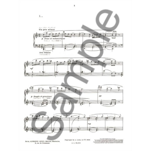 Ibert, Jacques - Histoires pour piano (Complete)
