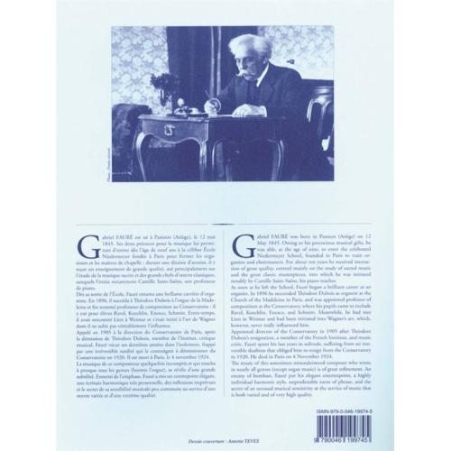 Fauré, Gabriel - Pièce