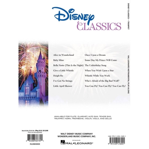Trumpet Play-Along: Disney Classics -