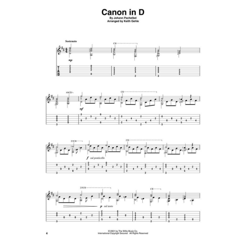 Favorite Pieces For Classical Guitar