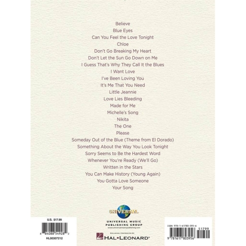 The Love Songs of Elton John