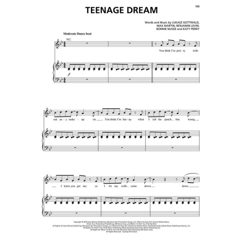 Vocal Pop - Original Keys for Female Singers