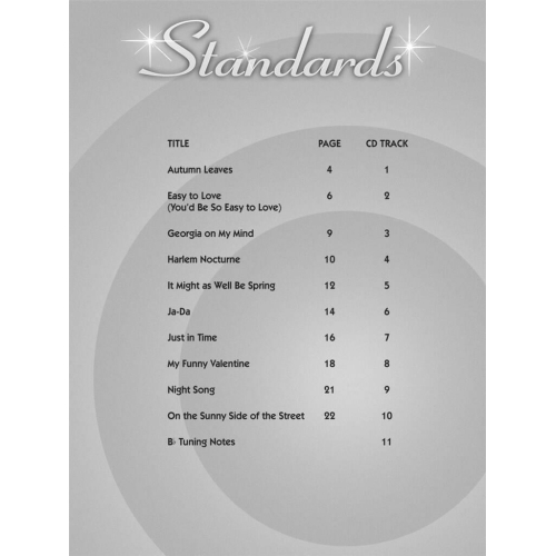 Big Band Play-Along Volume 7: Standards - Trumpet -