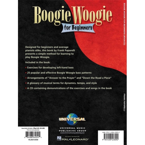 Boogie Woogie for Beginners: Keyboard Instruction